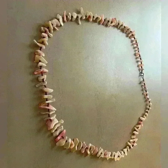 vintage stone necklace - Picture 3 of 4